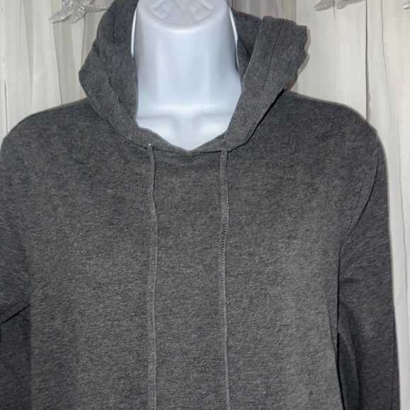 Michael Kors Gray Pullover Hoodie Sweatshirt - Picture 2 of 8